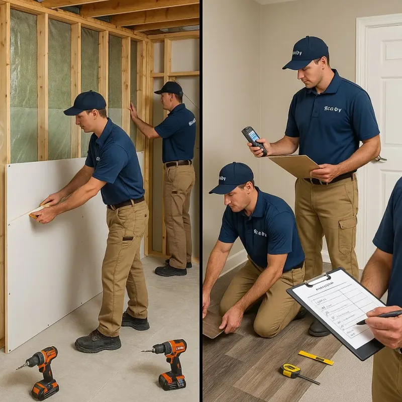 Repairs and Reconstruction process in Mulberry, NC